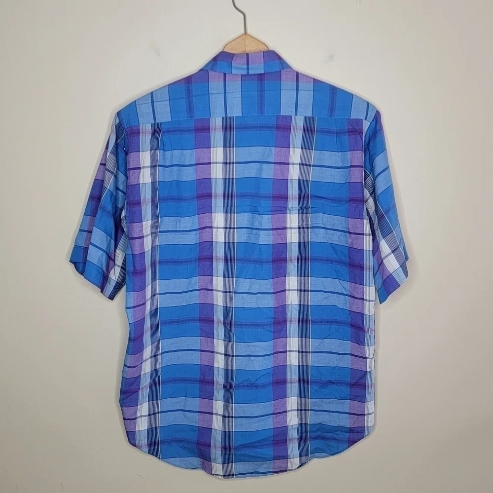 Vintage Levi's | Colorgraphs Plaid Short Sleeve Button Up Shirt